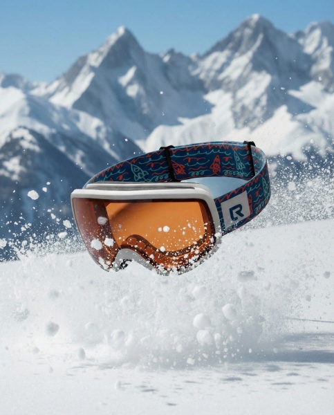 Горнолыжная Маска DEXTER ( Детская, от 6 лет ) (ORANGE ( резинка 2 ))